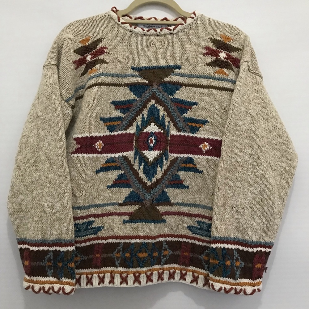 Signature by Northern Isles Hand Knitted Sweater Size M